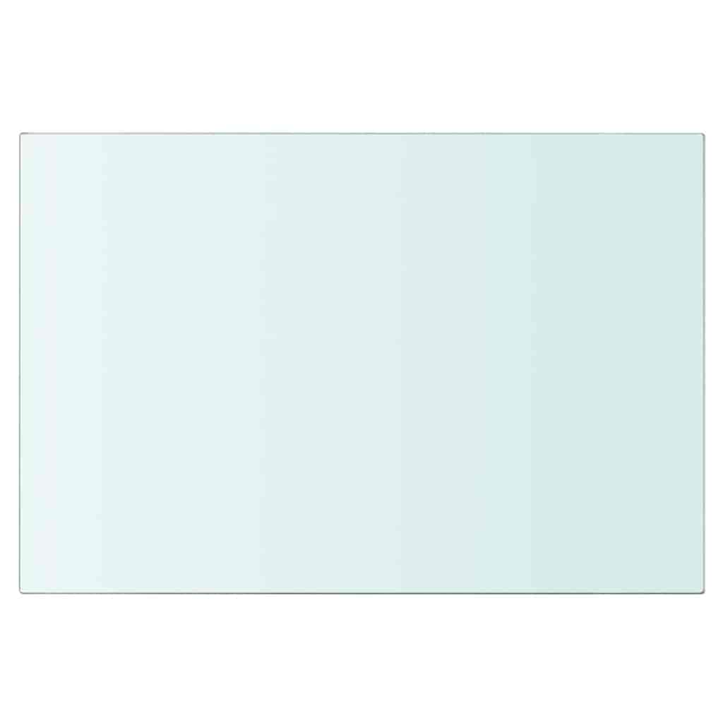 Vidaxl schappen 2 st 30x15 cm glas transparant