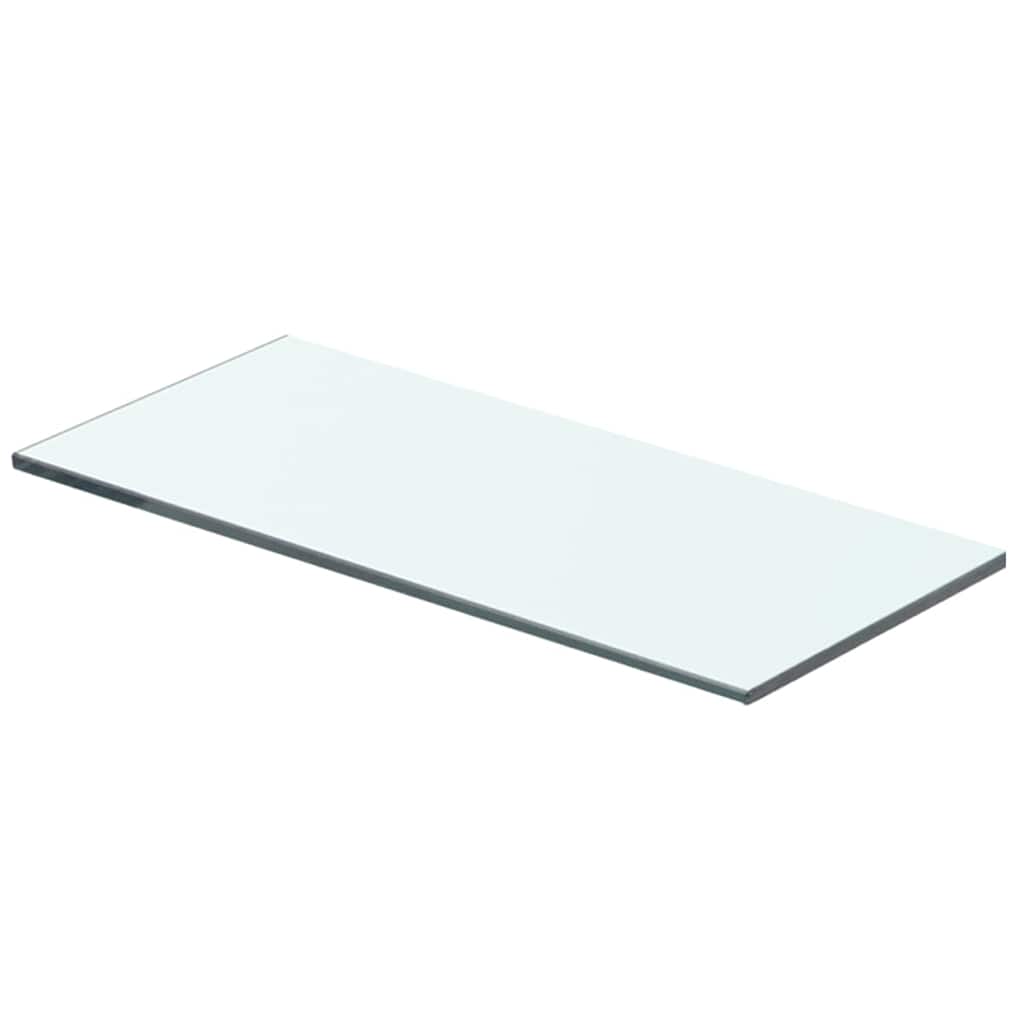 Vidaxl schappen 2 st 40x12 cm glas transparant