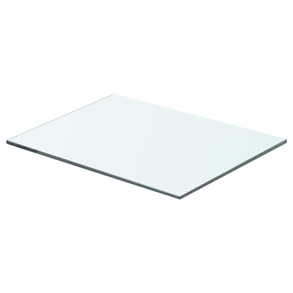 Vidaxl schappen 2 st 40x25 cm glas transparant