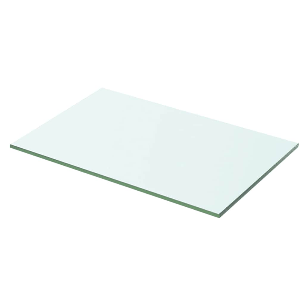 Vidaxl schappen 2 st 50x25 cm glas transparant