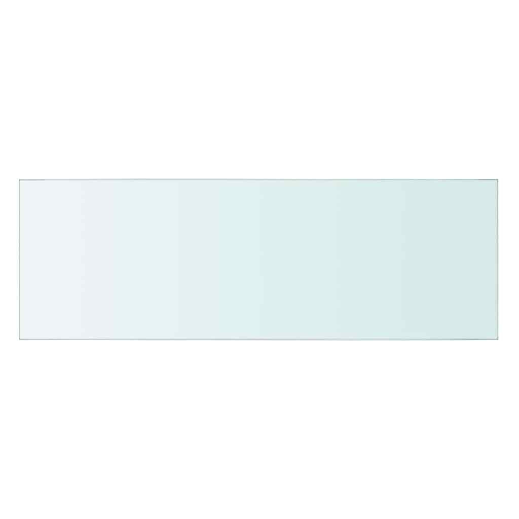 Vidaxl schappen 2 st 60x20 cm glas transparant