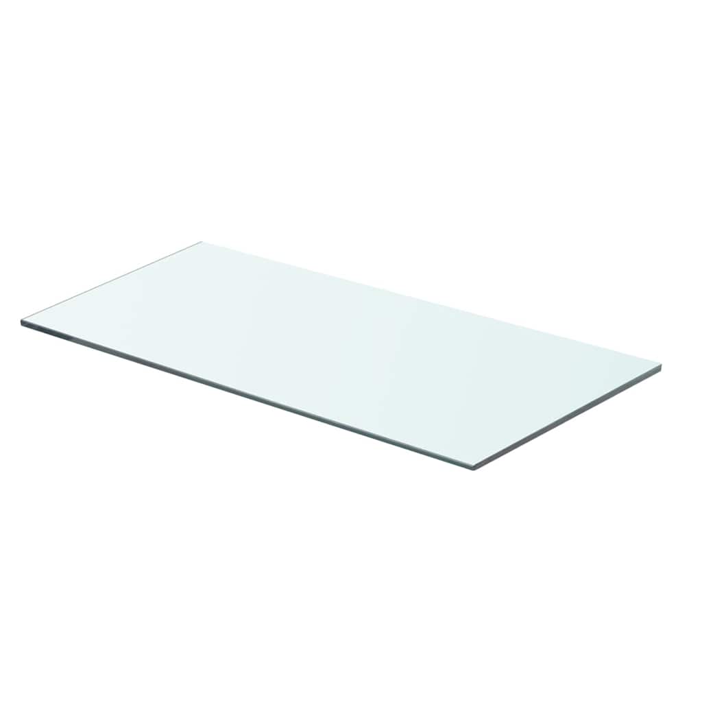 Vidaxl schappen 2 st 60x25 cm glas transparant