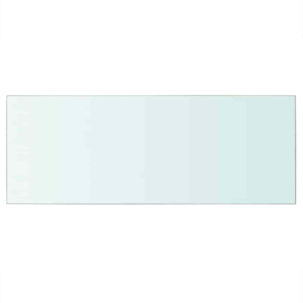 Vidaxl schappen 2 st 60x25 cm glas transparant
