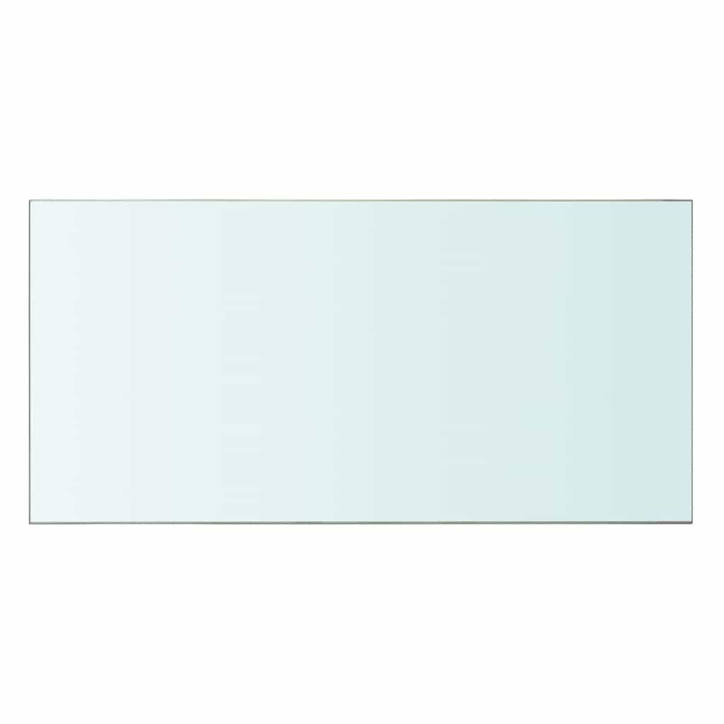 Vidaxl schappen 2 st 60x30 cm glas transparant