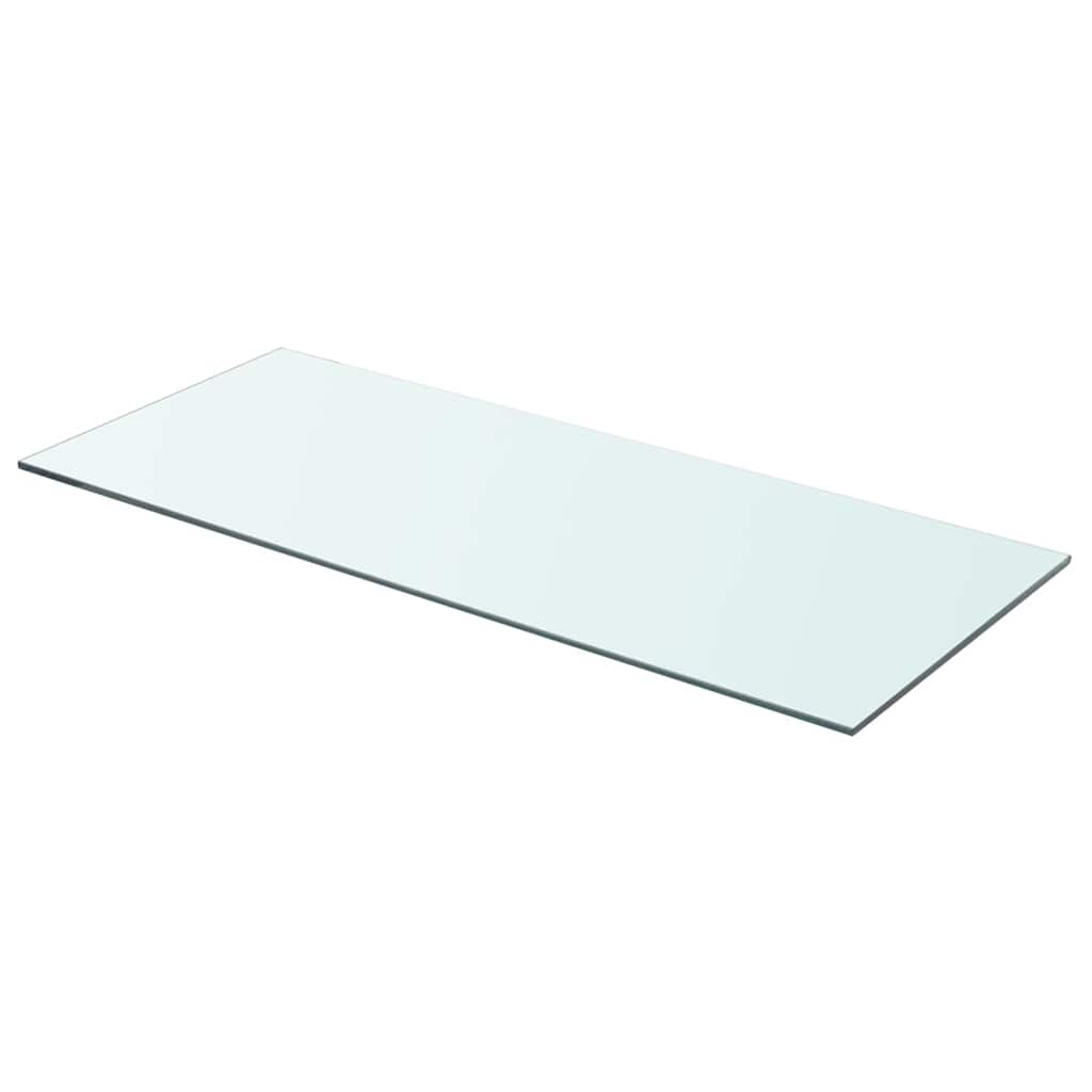 Vidaxl schappen 2 st 70x30 cm glas transparant