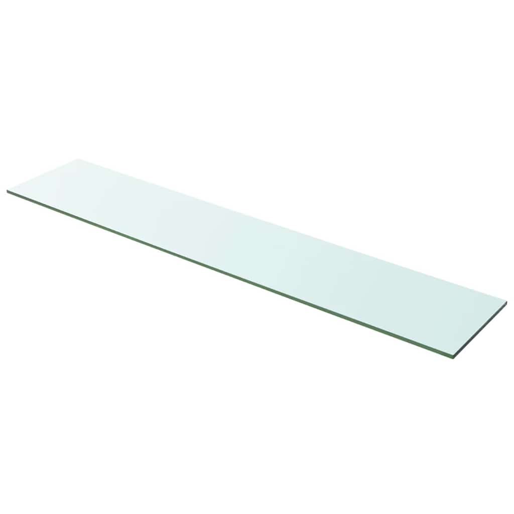 Vidaxl schappen 2 st 100x20 cm glas transparant