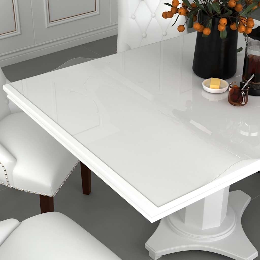 Vidaxl tafelbeschermer 100x60 cm 1,6 mm pvc transparant
