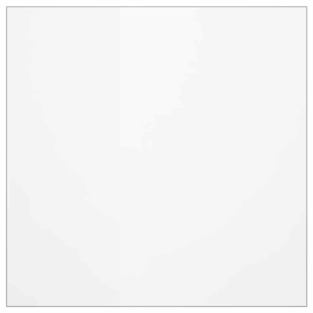 Vidaxl tafelbeschermer 80x80 cm 1,6 mm pvc mat