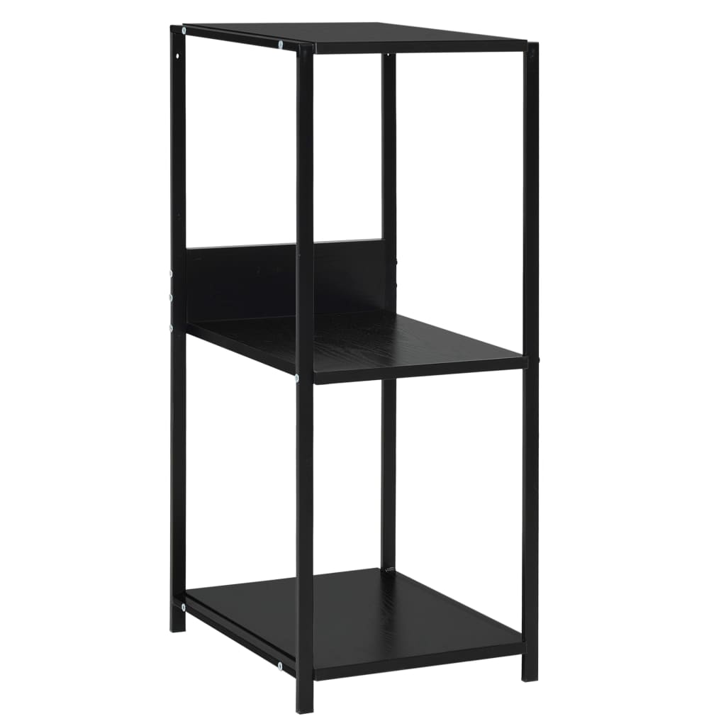 Vidaxl boekenkast 33,5x39,6x79,7 cm bewerkt hout zwart