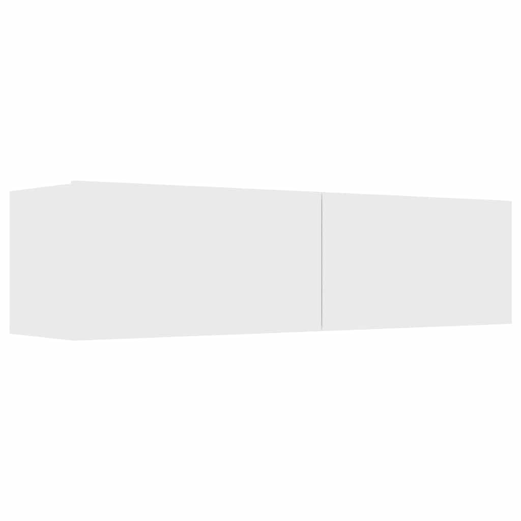 Vidaxl tv-meubel 120x30x30 cm bewerkt hout wit