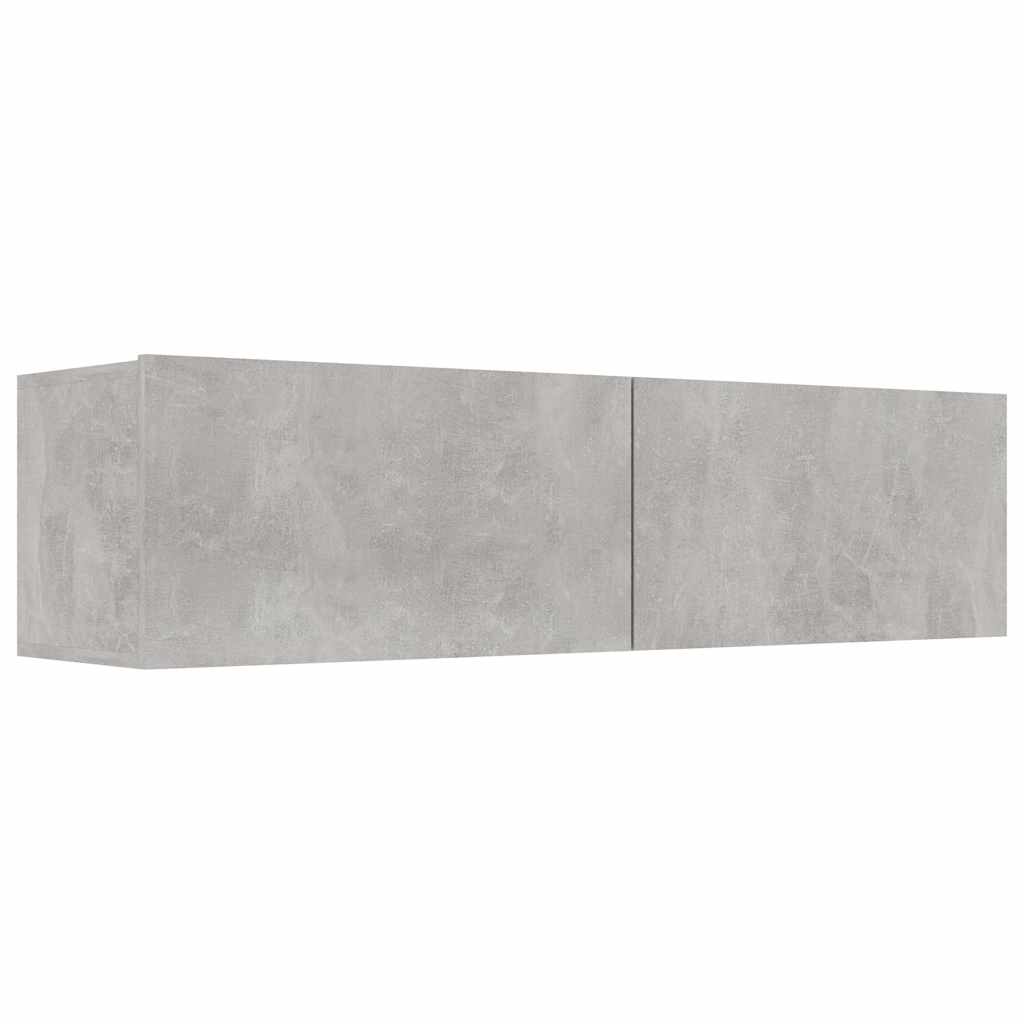 Vidaxl tv-meubel 120x30x30 cm bewerkt hout betongrijs