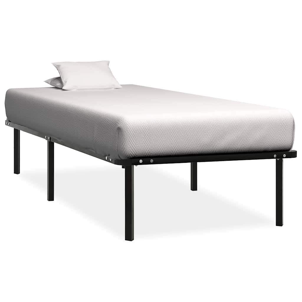 Vidaxl bedframe metaal zwart 100x200 cm