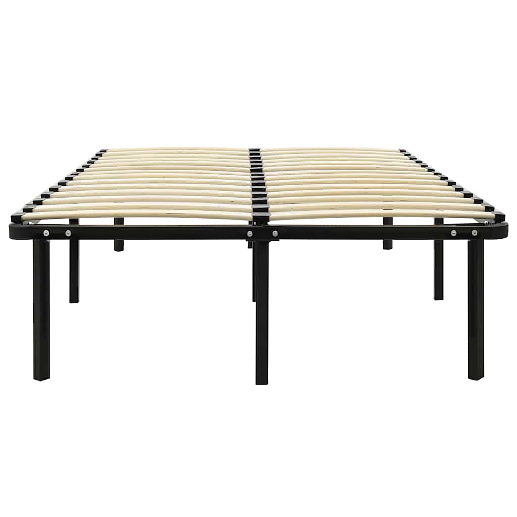 Vidaxl bedframe metaal zwart 180x200 cm