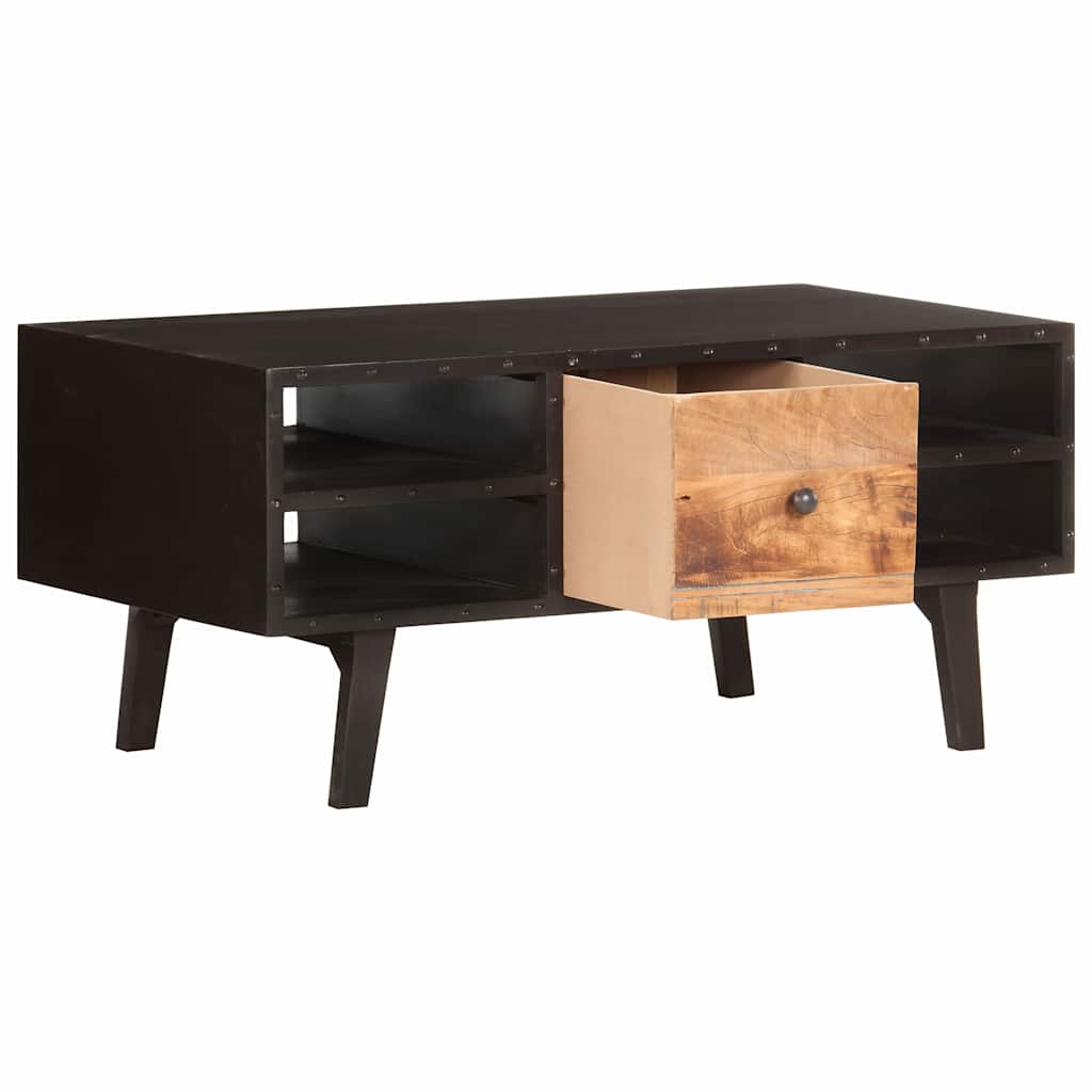 Vidaxl salontafel 100x50x45 cm massief gerecycled hout
