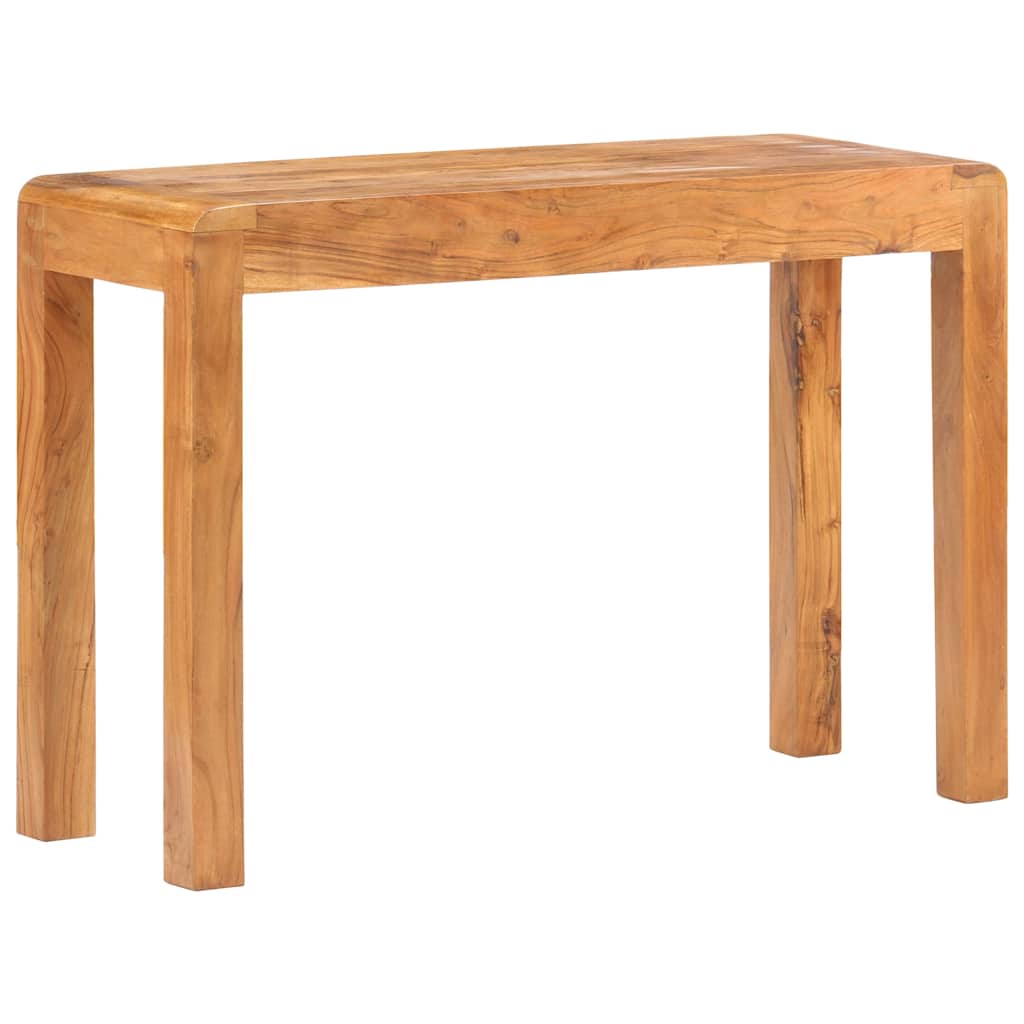 Vidaxl wandtafel 110x40x76 cm gerecycled hout met honingafwerking