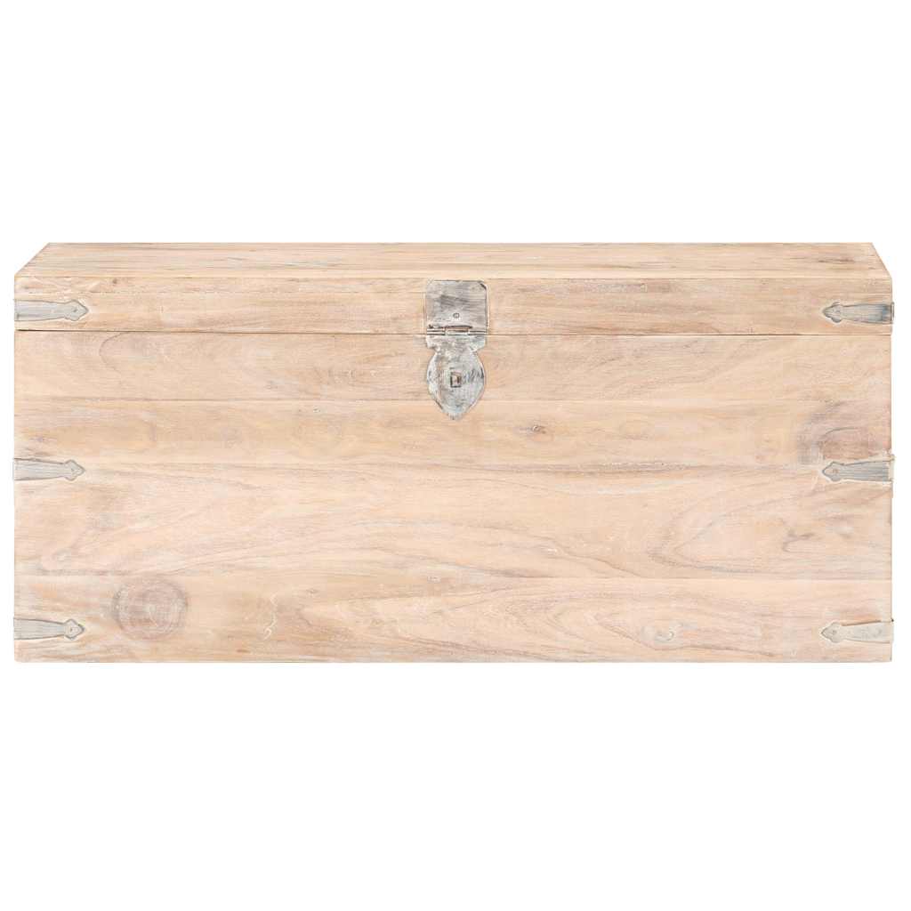 Vidaxl kist 90x40x40 cm massief acaciahout