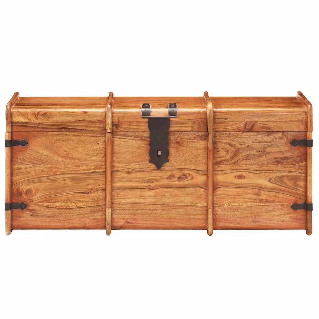 Vidaxl opbergkist 90x40x40 cm massief acaciahout