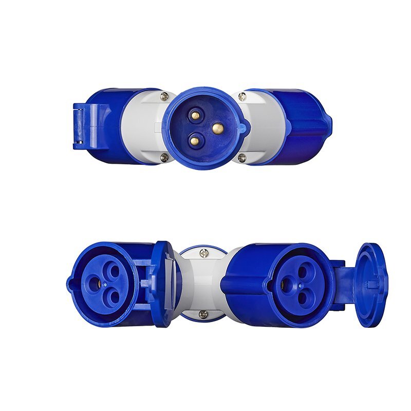Proplus cee 2-weg splitter 16 amp egrave;re ip44 230 volt 3-polig