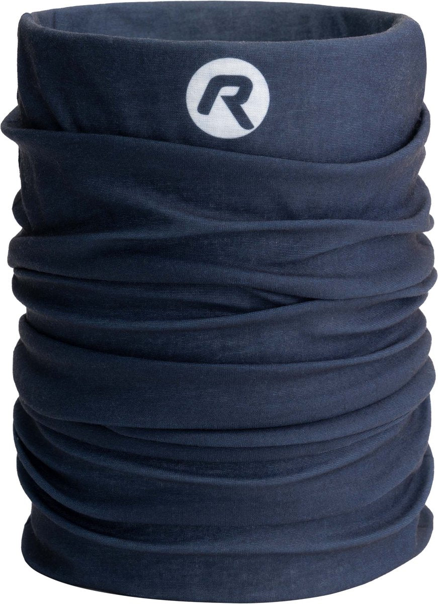Rogelli solid nekwarmer - unisex - blauw - maat one size