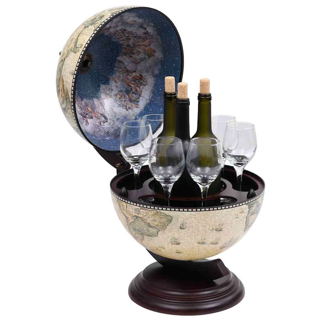 Vidaxl globebar tafelmodel eucalyptushout groen