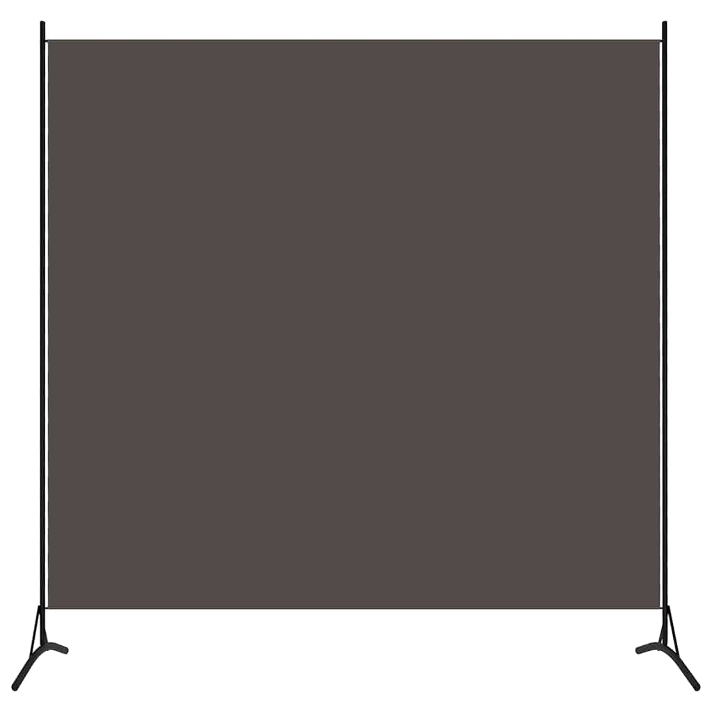 Vidaxl kamerscherm met 1 paneel 175x180 cm antraciet