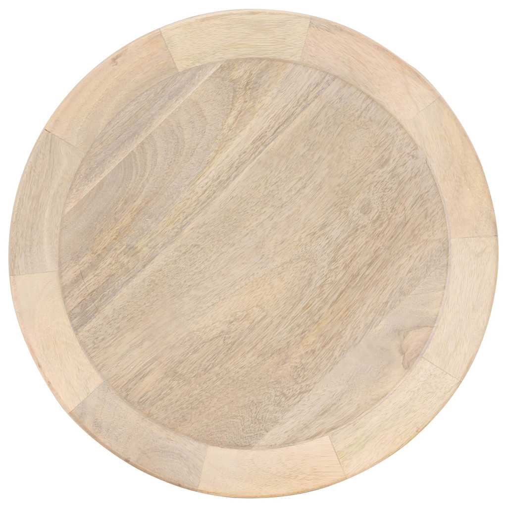 Vidaxl bijzettafel ø40x45 cm massief mangohout