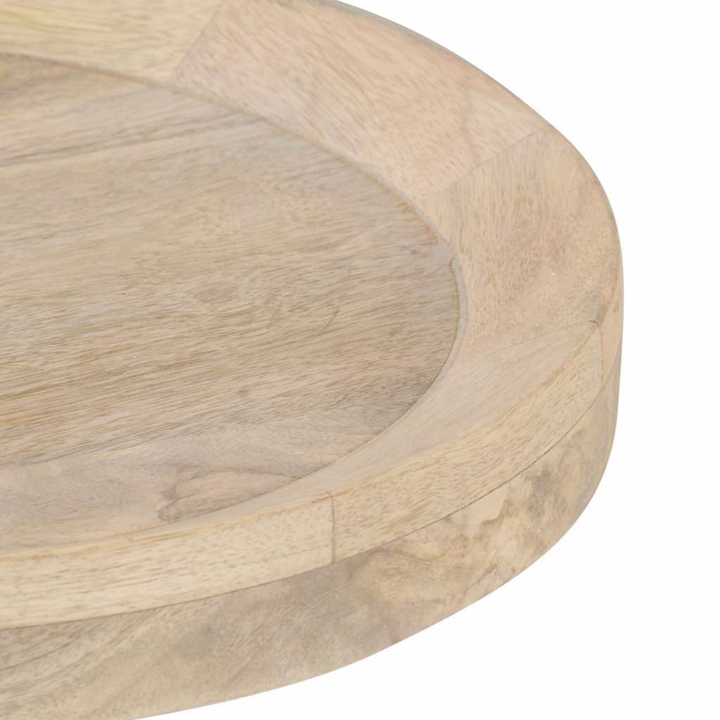 Vidaxl bijzettafel ø40x45 cm massief mangohout