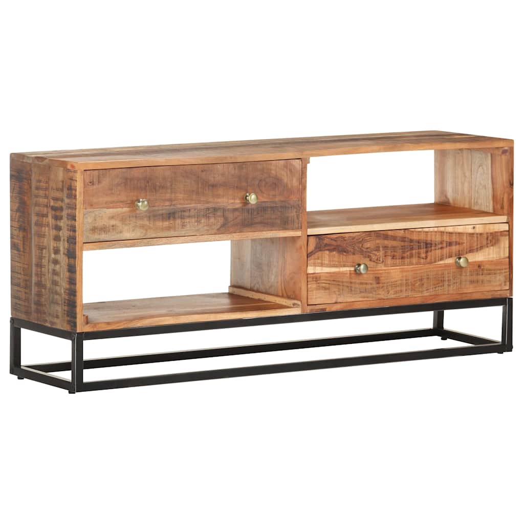 Vidaxl tv-meubel 120x30x50 cm ruw acaciahout
