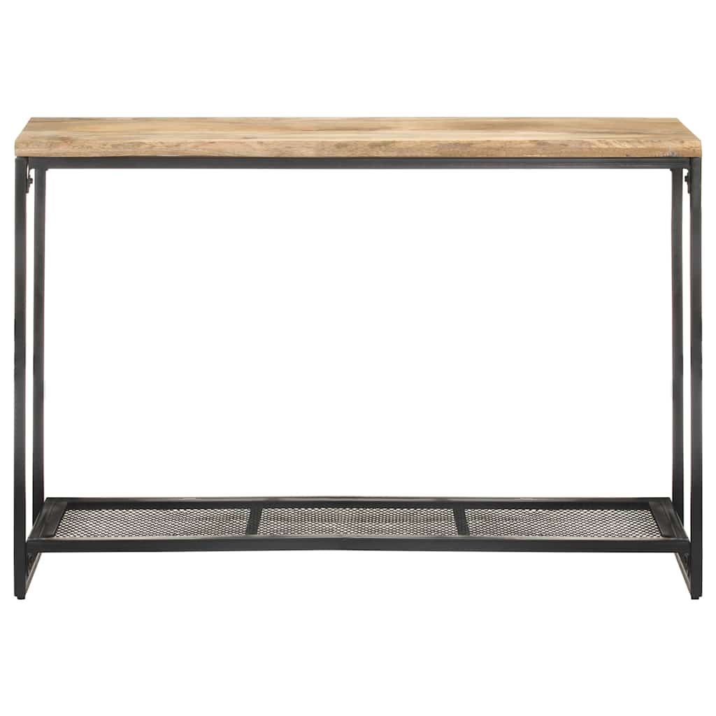 Vidaxl wandtafel 110x35x75 cm massief mangohout