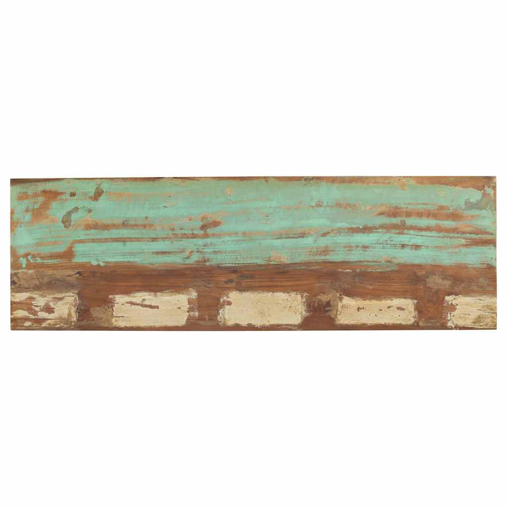 Vidaxl wandtafel 110x35x75 cm massief gerecycled hout