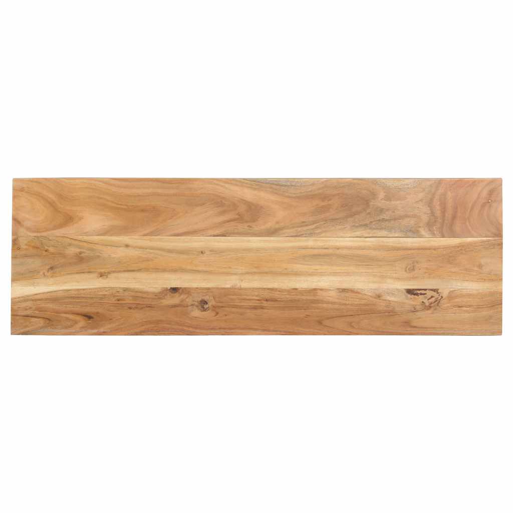 Vidaxl wandtafel 110x35x75 cm massief acaciahout