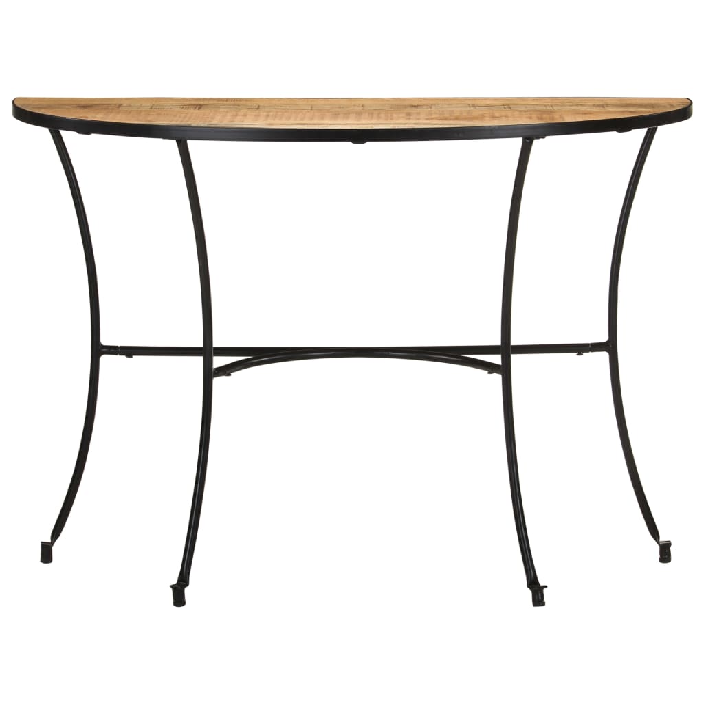 Vidaxl bijzettafel 110x40x77 cm massief mangohout