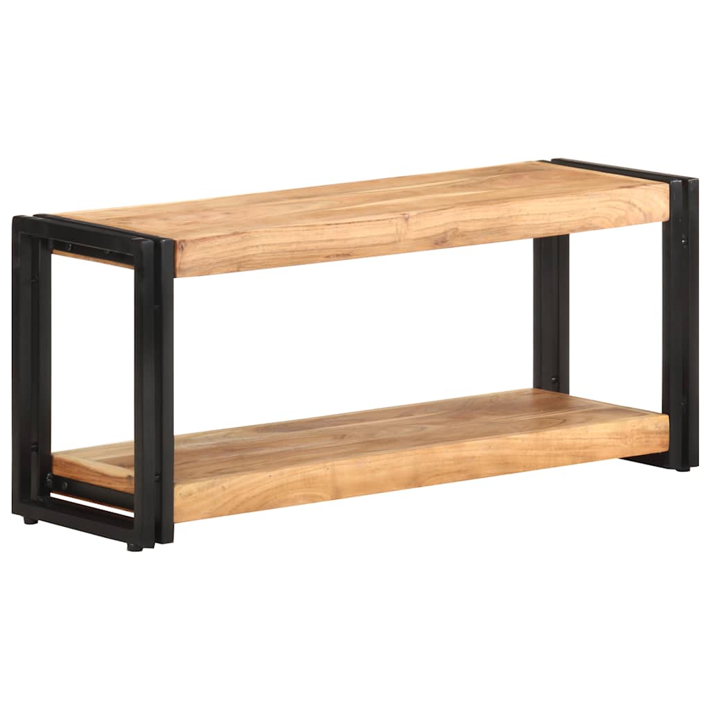 Vidaxl tv-meubel 90x30x40 cm massief acaciahout