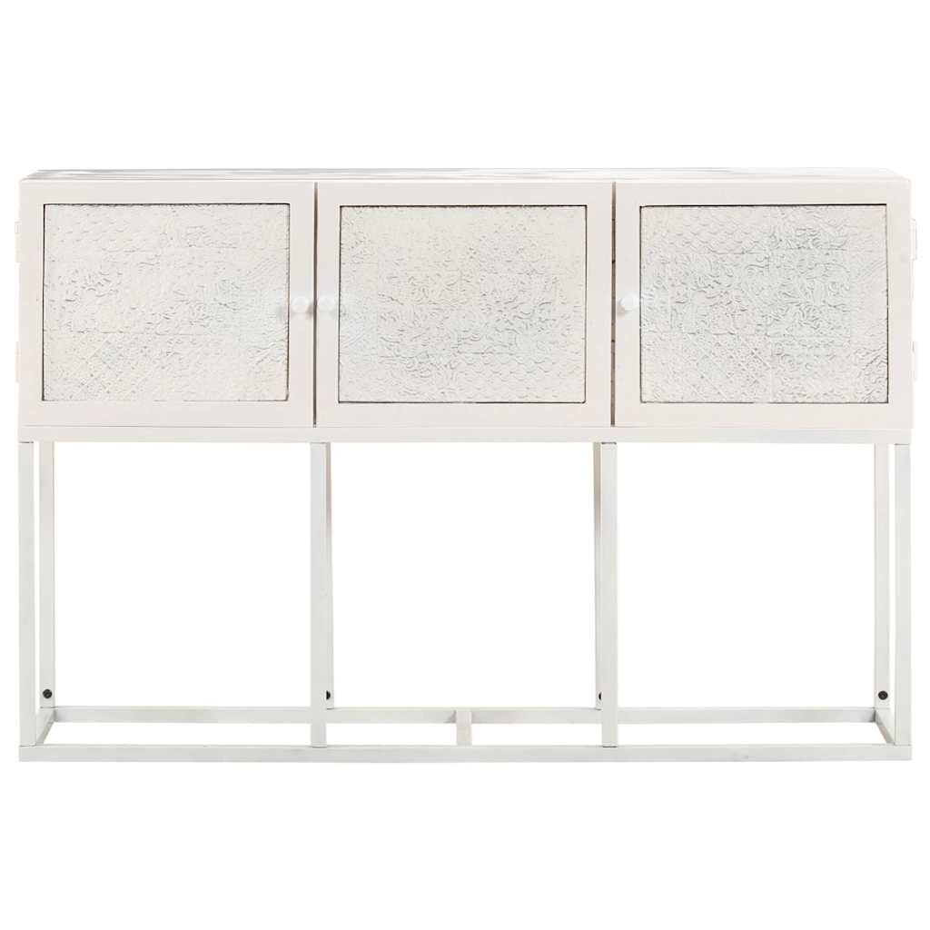 Vidaxl dressoir 115x30x76 cm massief mangohout