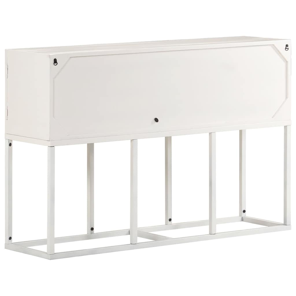 Vidaxl dressoir 115x30x76 cm massief mangohout