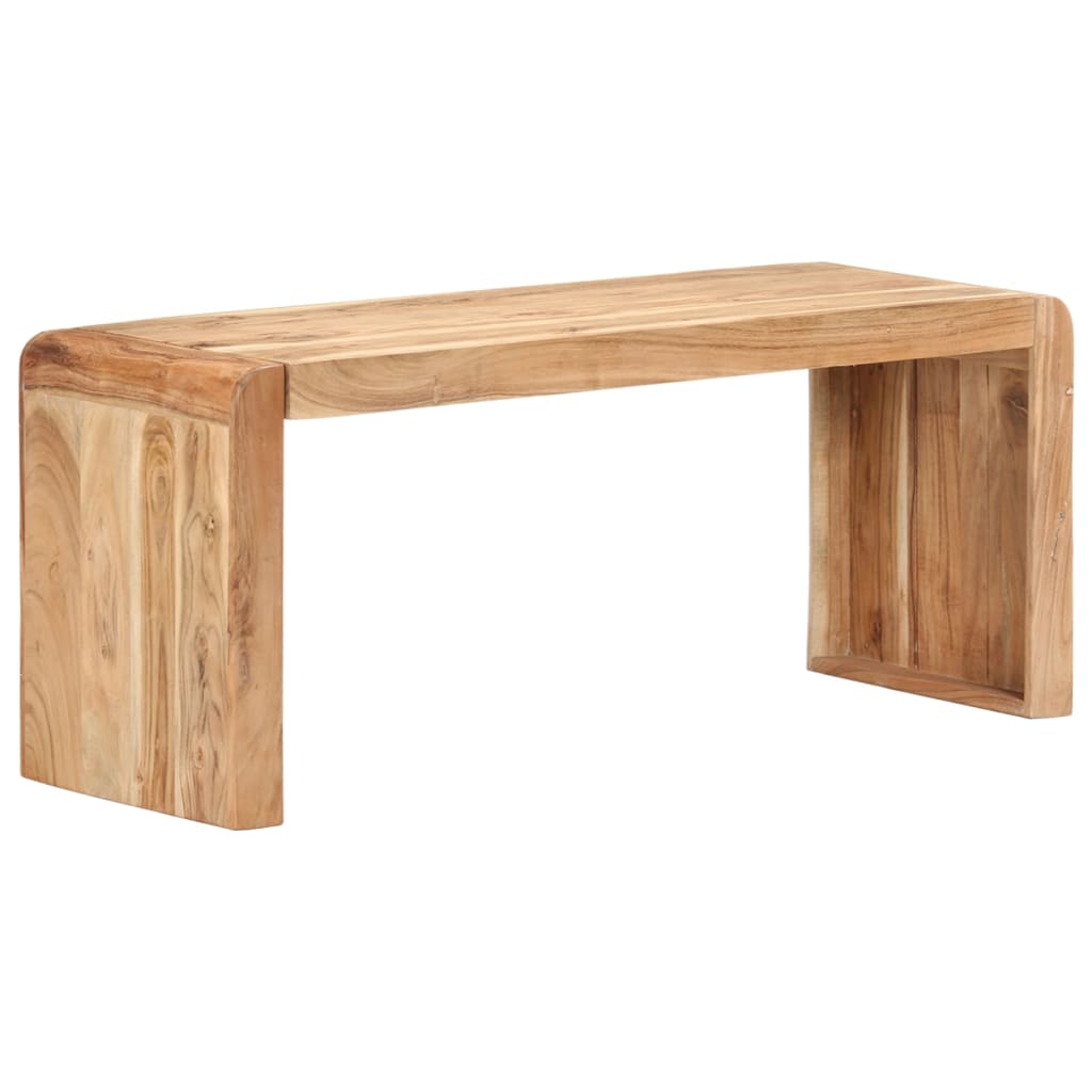 Vidaxl bankje 110x38x46 cm massief acaciahout