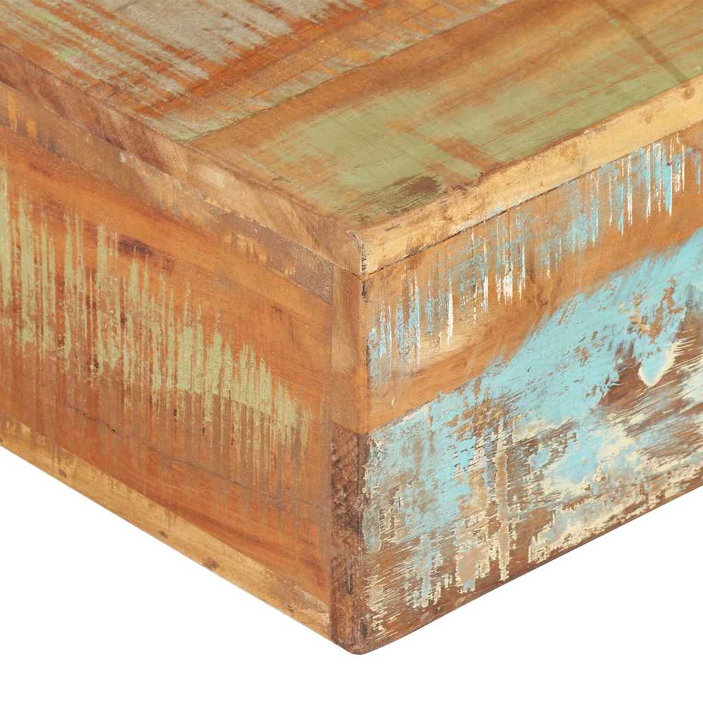 Vidaxl salontafel 80x80x28 cm massief gerecycled hout