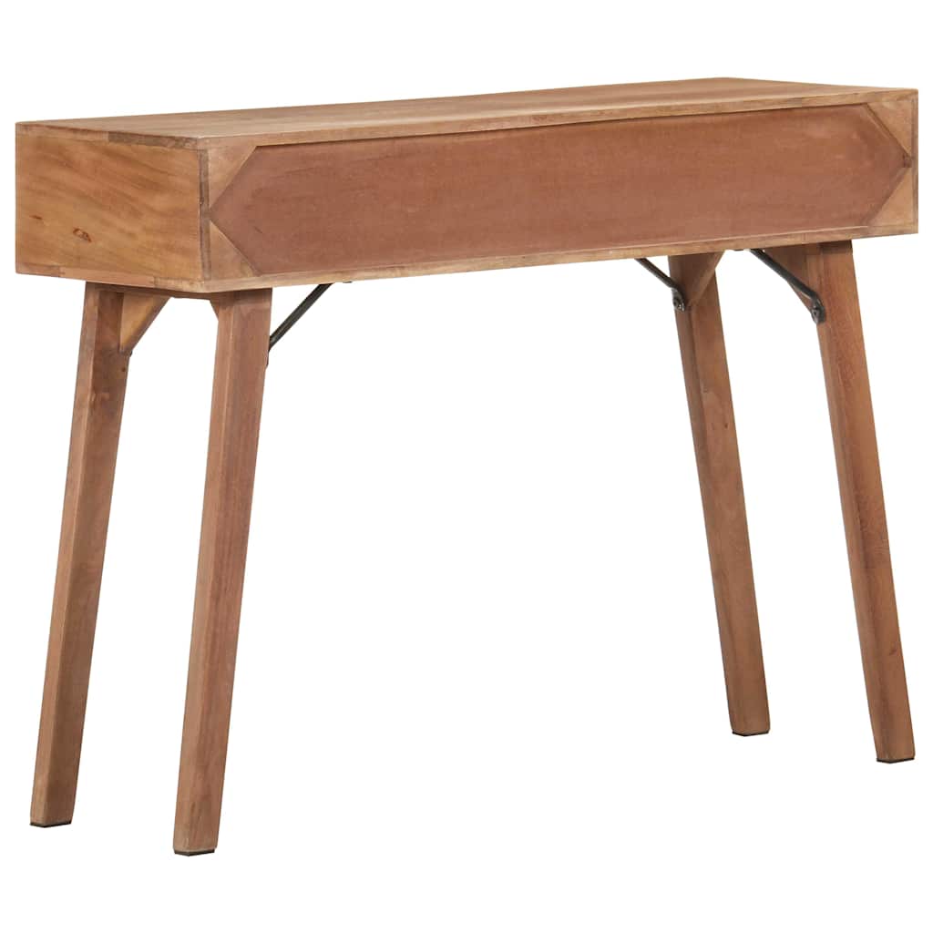 Vidaxl wandtafel 100x35x76 cm massief mangohout