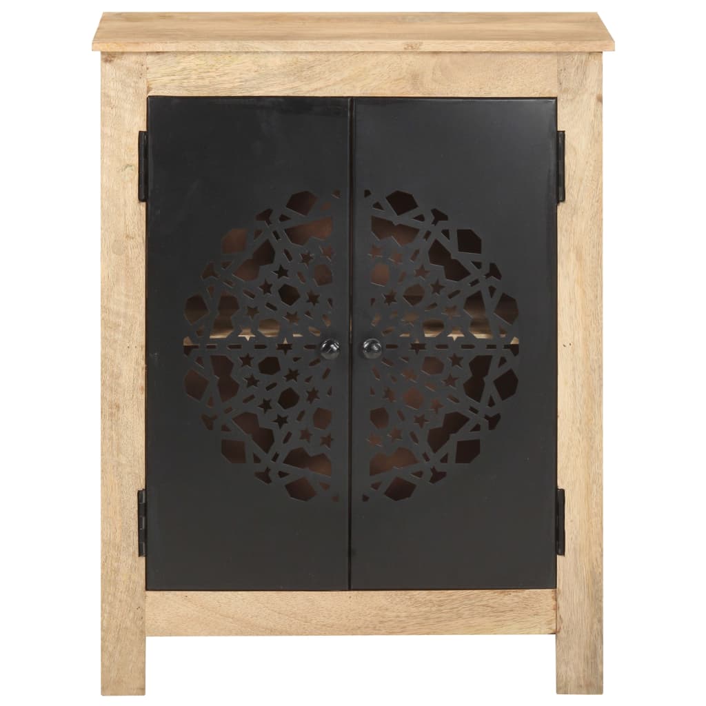 Vidaxl dressoir 60x35x75 cm massief mangohout
