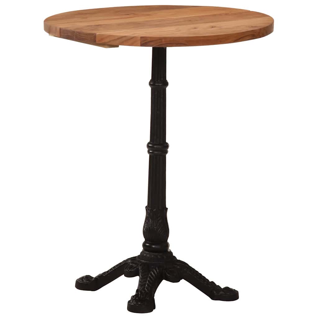 Vidaxl bistrotafel ø 60x76 cm massief acaciahout