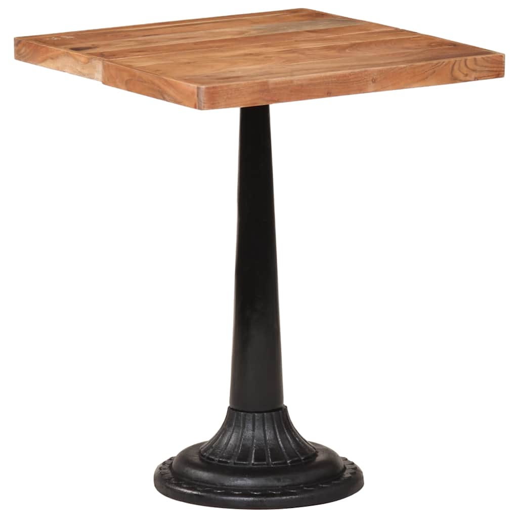 Vidaxl bistrotafel 60x60x76 cm massief acaciahout