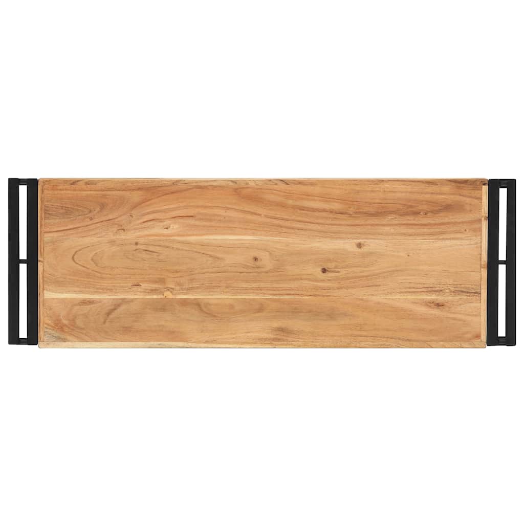 Vidaxl wandtafel 90x30x75 cm massief acaciahout