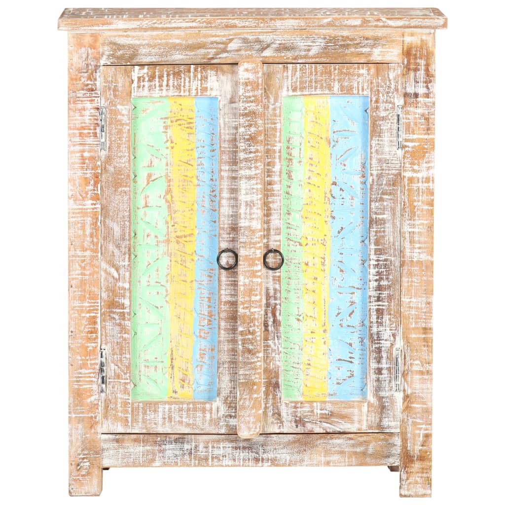 Vidaxl dressoir 61x35x76 cm ruw acaciahout