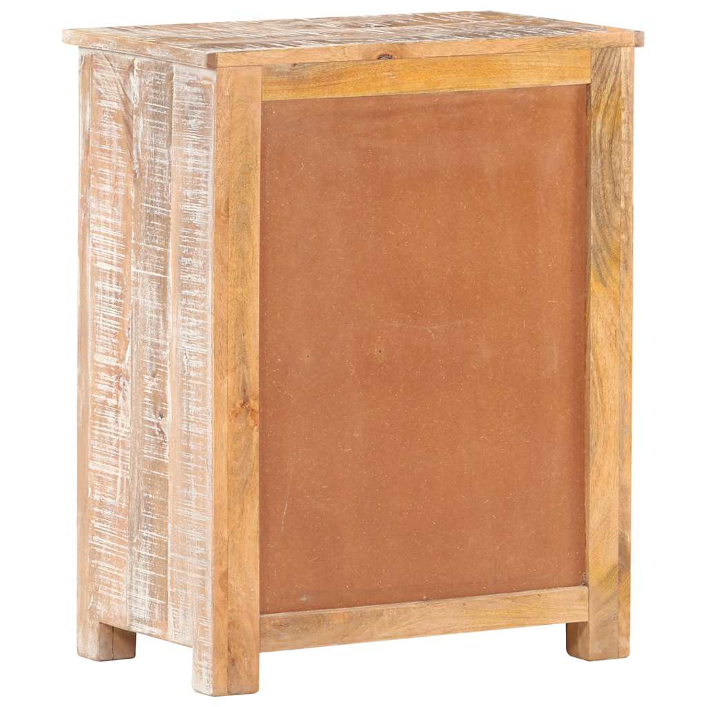 Vidaxl dressoir 61x35x76 cm ruw acaciahout
