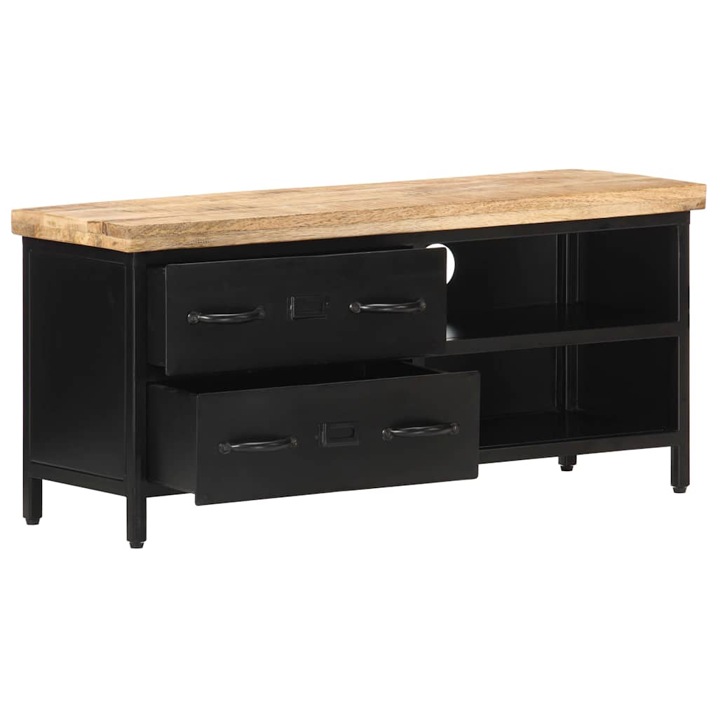 Vidaxl tv-meubel 90x30x41 cm ruw mangohout