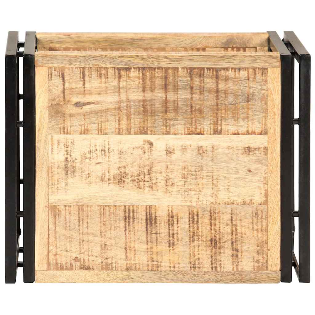 Vidaxl bijzettafel 40x30x40 cm ruw mangohout