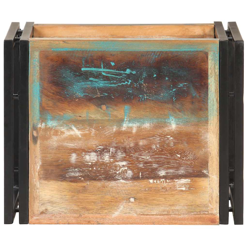 Vidaxl bijzettafel 40x30x40 cm massief gerecycled hout