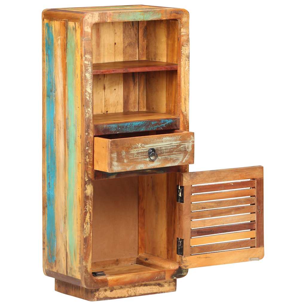 Vidaxl hoge kast 45x32x110 cm massief gerecycled hout