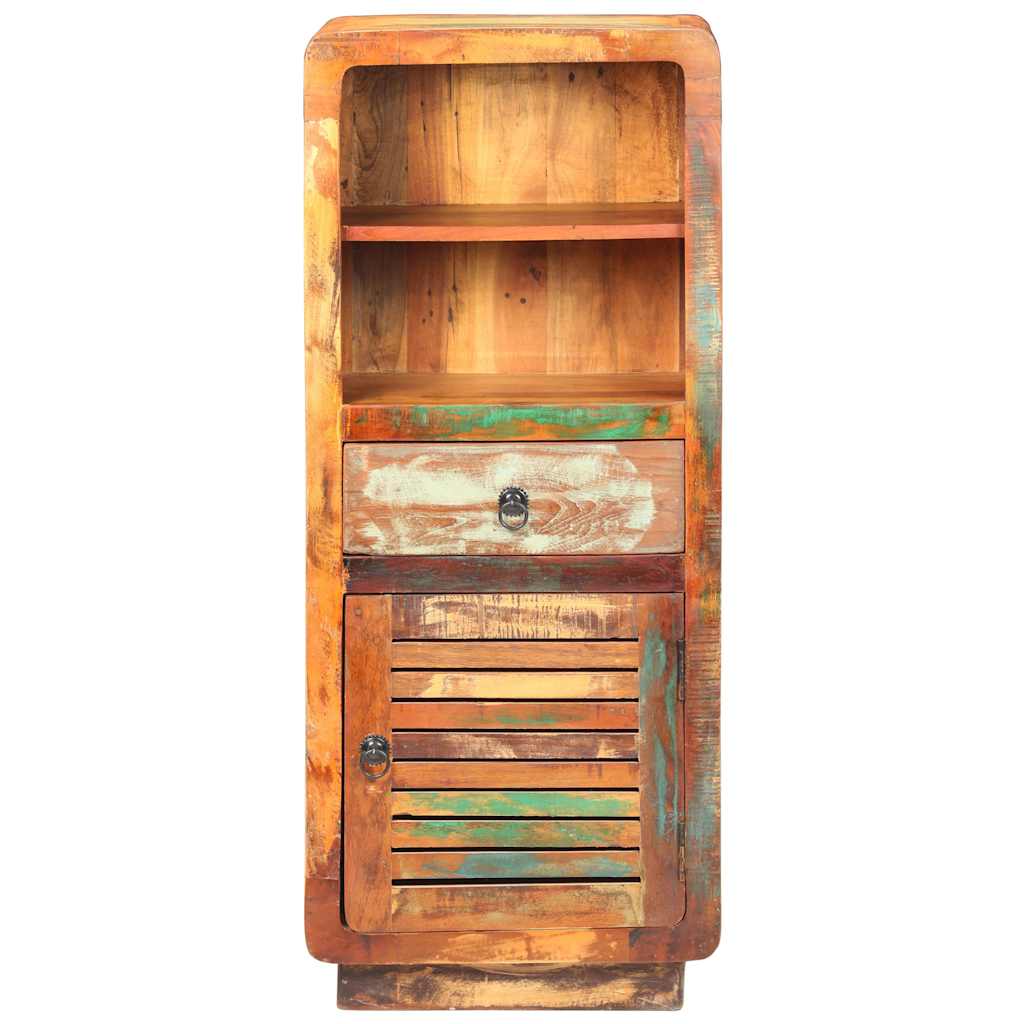 Vidaxl hoge kast 45x32x110 cm massief gerecycled hout