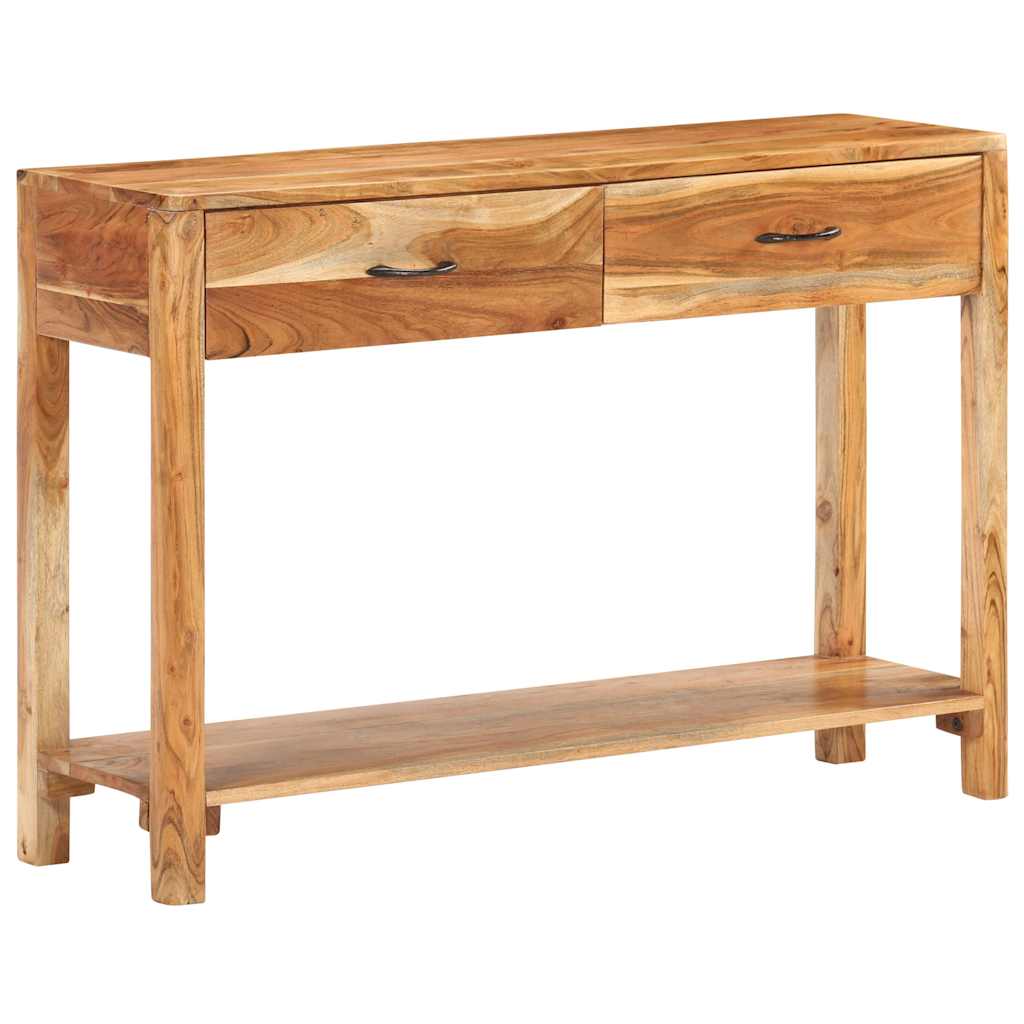 Vidaxl dressoir 110x30x75 cm massief acaciahout